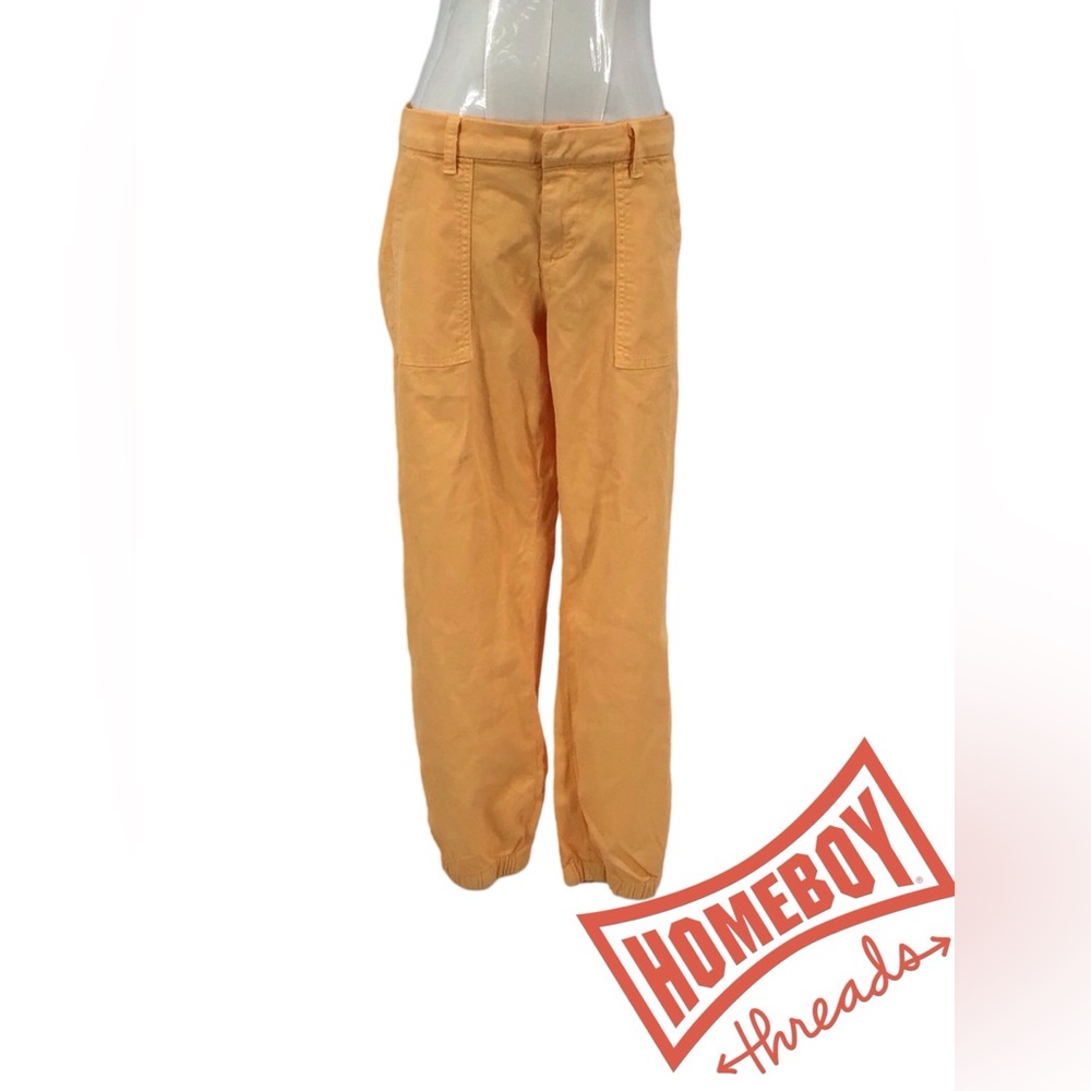 Frank & Eileen Orange Chinos Relaxed Fit size 4
